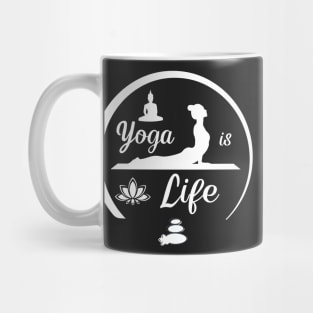 Yoga is life Mug